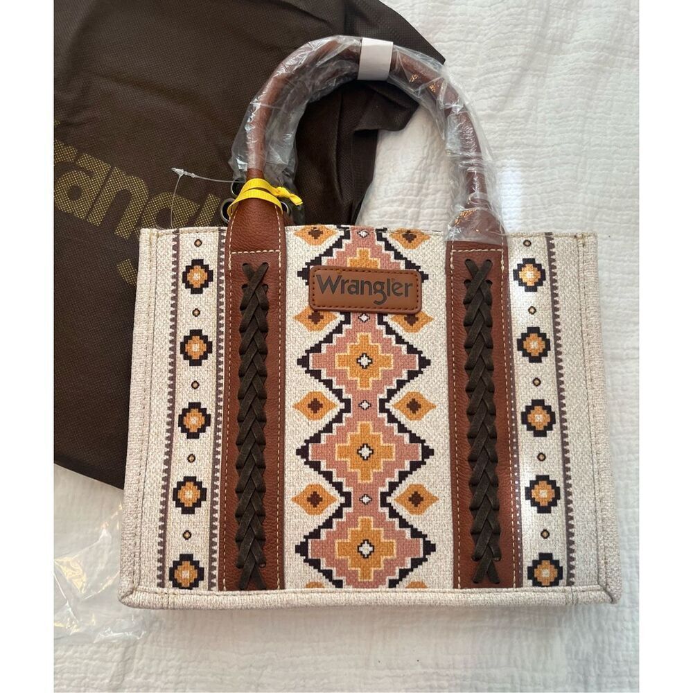 Wrangler Boho Southwestern Women's Mini Tote NEW NWT - Picture 2 of 5